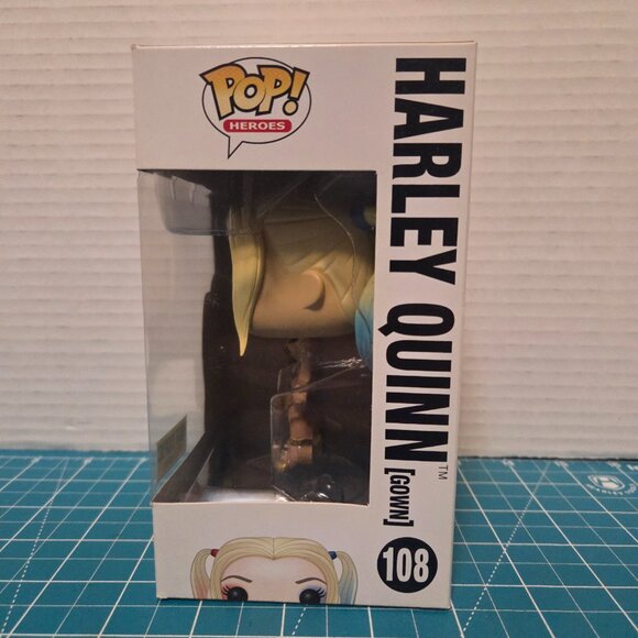 Funko POP Heroes DC Suicide Squad Harley Quinn Gown HT 108 Vinyl Figure - Picture 2 of 6